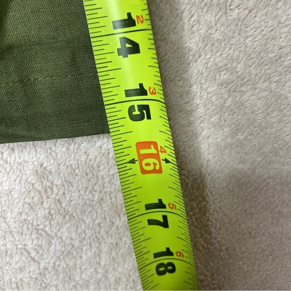 Tuckernuck Army Green High-Rise Safari Shorts-Women’s M-Summer-Vacation-Casual - Picture 7 of 8